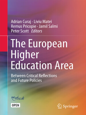 cover image of The European Higher Education Area